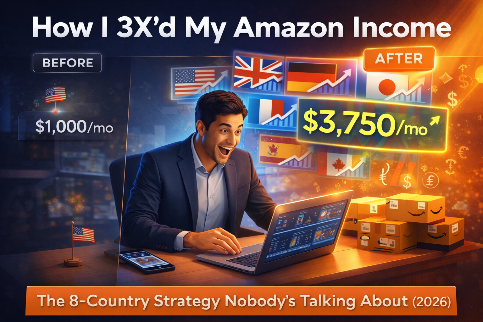Amazon Influencer international expansion earnings dashboard